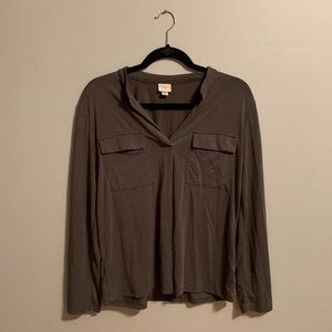 A New Day Loose Long-Sleeve Shirt Size M